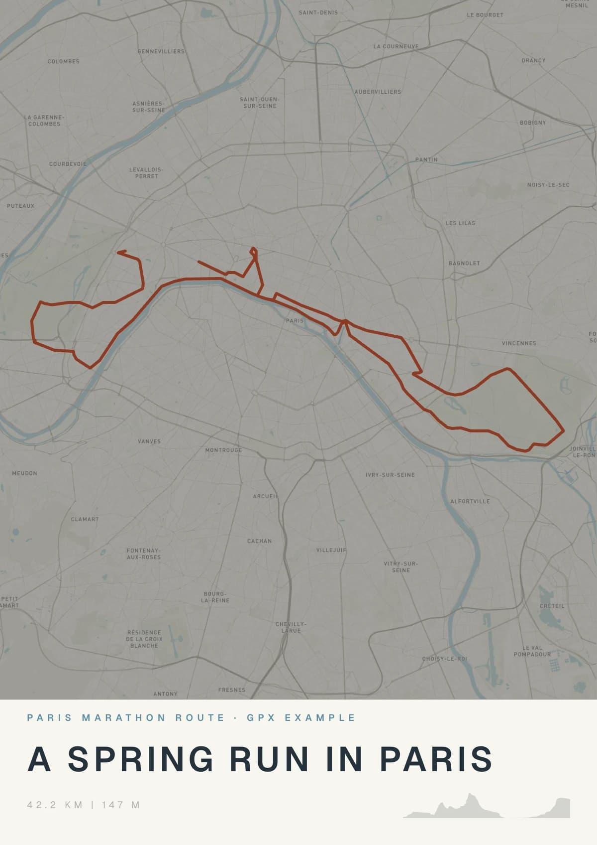 A spring run in Paris